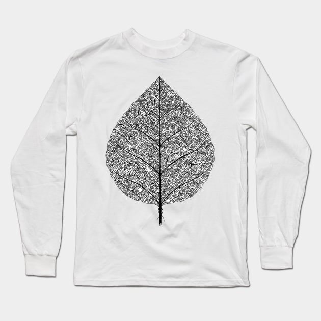 Leaf Long Sleeve T-Shirt by By_StineLee